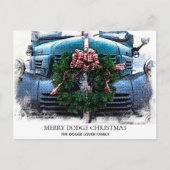 *~* Klassieke  Antiek HOLIDAY Old Retro Briefkaart (Voorkant)