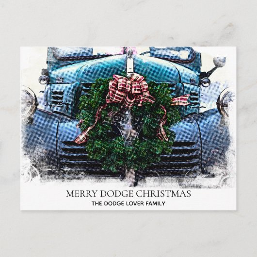 *~* Klassieke  Antiek HOLIDAY Old Retro Briefkaart (Voorkant)