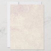 Klassieke Antiek islamitische bruiloft Kaart (Achterkant)