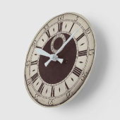 Klassieke Antiek Stijl Romeinse Numeral  Ronde Klok (Hoek)
