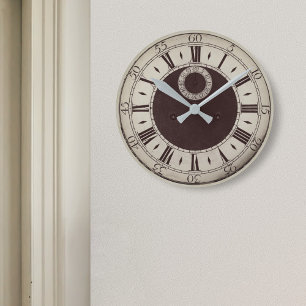 Klassieke Antiek Stijl Romeinse Numeral  Ronde Klok