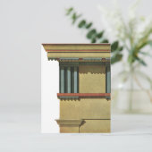 Klassieke antieke architectuur, tempelgebalk (Staand voorkant)