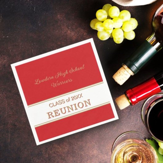 Klassieke, Any Year class reünie servetten