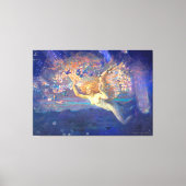 *~* Klassieke AP14 Engel Vrouw Fly Fairy Ephemera Canvas Afdruk (Voorkant)