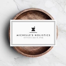 Klassieke apotheker Holistische Geneeskunde Wit Visitekaartje