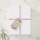 Klassieke Apple Blossom Bruids Shower Cadeautag Cadeaulabel (Met Touw)