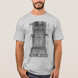 Klassieke architectuur, Korinthische kolom 1725 T-shirt