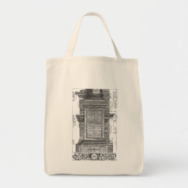Klassieke architectuur, Korinthische kolom 1725 Tote Bag