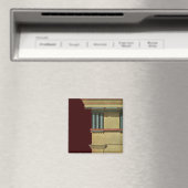  Klassieke architectuur, Temple Entablature Magneet (Insitu (Vaatwasser))