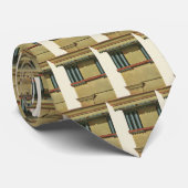  Klassieke architectuur, Temple Entablature Stropdas (Opgerold)