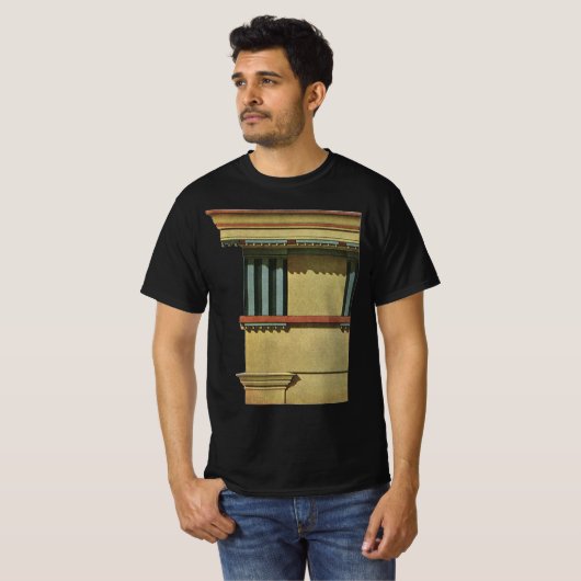  Klassieke architectuur, Temple Entablature T-shirt (Voorkant volledig)