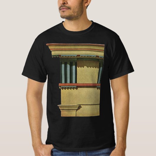  Klassieke architectuur, Temple Entablature T-shirt (Voorkant)