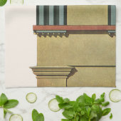 Klassieke architectuur, Temple Entablature Theedoek (Gevouwen)