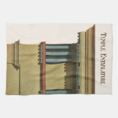 Klassieke architectuur, Temple Entablature Theedoek (Horizontaal)