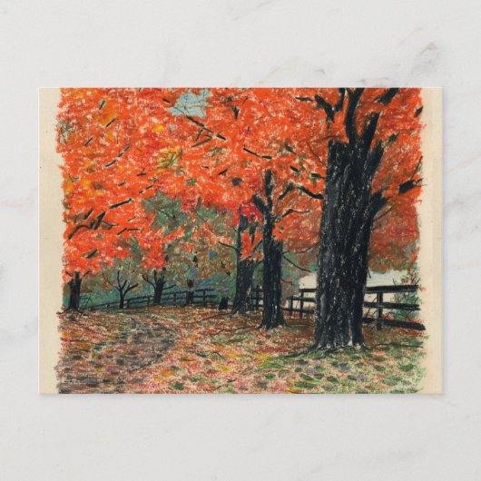 Klassieke art-10-briefkaart zakboek briefkaart (Voorkant)