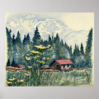 Klassieke art-3-poster zakboek poster