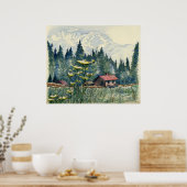 Klassieke art-3-poster zakboek poster (Keuken)