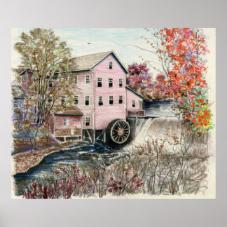 Klassieke art-9-poster zakboek poster