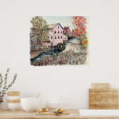 Klassieke art-9-poster zakboek poster (Keuken)