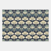 Klassieke Art Deco Diverse grootte fan patroon Inpakpapier Vel (Voorkant)