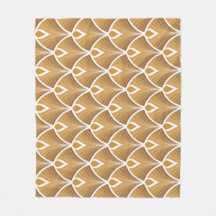 Klassieke art deco: geometrisch patroon. fleece deken