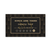 Klassieke Art Deco Gouden Monogram Make-up Artist