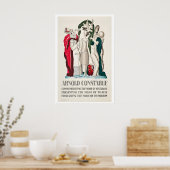 Klassieke Art Deco Poster van Jean Dupas - Ingelij (Keuken)
