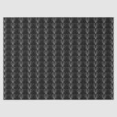 Klassieke Art Deco Zwart-Wit Geometrisch  Tissuepapier (Voorkant)
