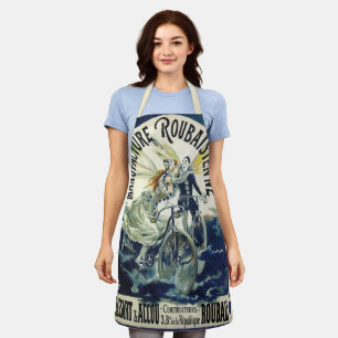 Klassieke Art Nouveau feeën, Fiets Pierrot Maan Schort