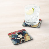 Klassieke Art Nouveau flamencodanseres, Ambassadeu Bier Onderzetter (Rechterzijde)