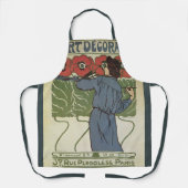 Klassieke Art Nouveau, Kunstenaar Schildert Klapro Schort (Voorkant)