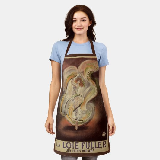 Klassieke Art Nouveau, La Loie Fuller moderne dans Schort (Gedragen)
