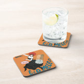 Klassieke Art Nouveau Magazzini Italiani door Capi Bier Onderzetter (Rechterzijde)