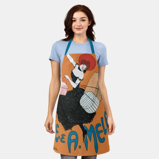 Klassieke Art Nouveau Magazzini Italiani door Capi Schort (Gedragen)