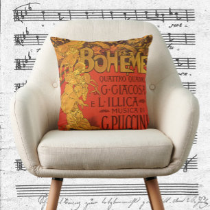 Klassieke Art Nouveau-muziek, La Boheme-opera, 189 Kussen