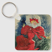 Klassieke Art Nouveau Pastilles Geraudel Hoestdran Sleutelhanger (Voorkant)