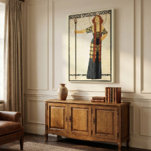 Klassieke Art Nouveau Richard Strauss-Woche, Münch Canvas Afdruk