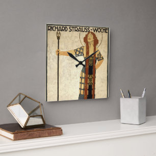 Klassieke Art Nouveau Richard Strauss-Woche, Münch Vierkante Klok