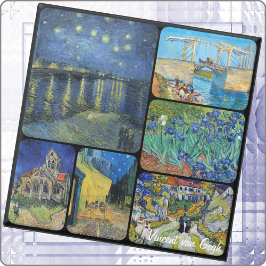 Klassieke Artist Series - Vincent van Gogh #1 - Glazen Onderzetter