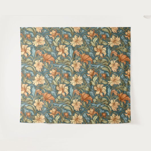 Klassieke artistieke hand getekend William Morris  Wandkleed (Voorkant (horizontaal))