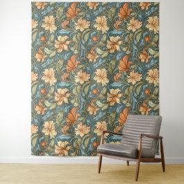 Klassieke artistieke hand getekend William Morris  Wandkleed