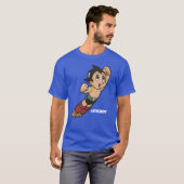 Klassieke Astroboy Anime Robot Show Astro Boy Ruim T-shirt (Voorkant volledig)
