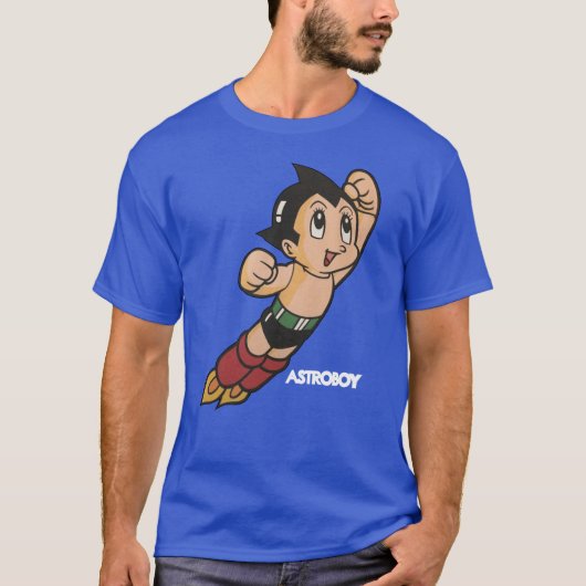 Klassieke Astroboy Anime Robot Show Astro Boy Ruim T-shirt (Voorkant)