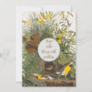 Klassieke Audubon Weideleeuwerik Print