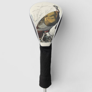 Klassieke Audubon Wilde Kalkoen Thanksgiving Decor Golfheadcover