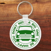 Klassieke Austin Mini-autokeyring Sleutelhanger (Voorkant)