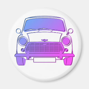 Klassieke Austin Mini Cooper auto Magneet