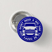 Klassieke Austin Mini Cooper auto Ronde Button 3,2 Cm (Voorkant /achterkant)
