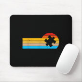 Klassieke autism puzzle moeder vader autisme bewus muismat (Met muis)