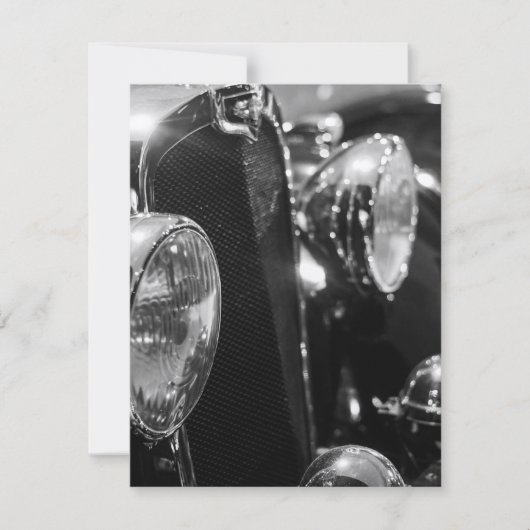  klassieke auto (Voorkant)